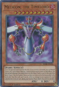 Metaion, the Timelord - Battles of Legend: Relentless Revenge (BLRR) #BLRR-EN026 - Ultra Rare YuGiOh Trading Card