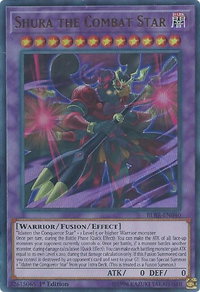 Shura the Combat Star - Battles of Legend: Relentless Revenge (BLRR) #BLRR-EN040 - Ultra Rare YuGiOh Trading Card