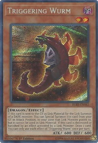 Triggering Wurm - Battles of Legend: Relentless Revenge (BLRR) #BLRR-EN042 - Secret Rare YuGiOh Trading Card