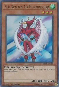 Neo-Spacian Air Hummingbird - Battles of Legend: Relentless Revenge (BLRR) #BLRR-EN050 - Ultra Rare YuGiOh Trading Card