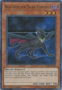 Neo-Spacian Dark Panther - Battles of Legend: Relentless Revenge (BLRR) #BLRR-EN052 - Ultra Rare YuGiOh Trading Card