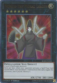 Norito the Moral Leader - Battles of Legend: Relentless Revenge (BLRR) #BLRR-EN058 - Ultra Rare YuGiOh Trading Card