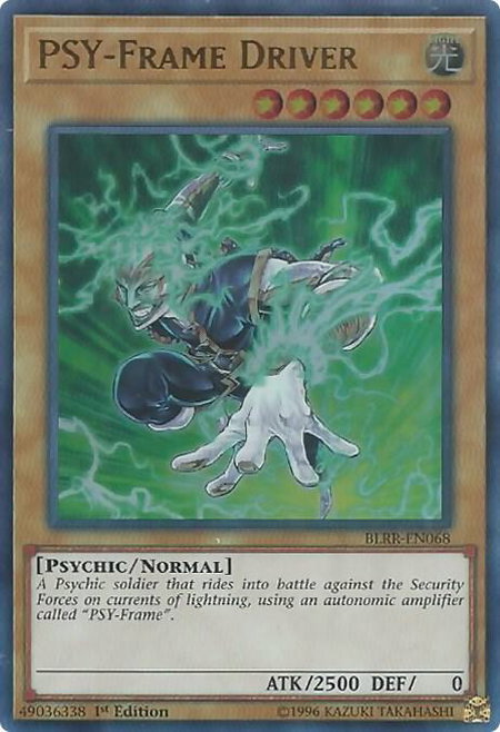 PSY-Frame Driver - Battles of Legend: Relentless Revenge YuGiOh trading card
