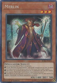 Merlin - Battles of Legend: Relentless Revenge (BLRR) #BLRR-EN073 - Secret Rare YuGiOh Trading Card