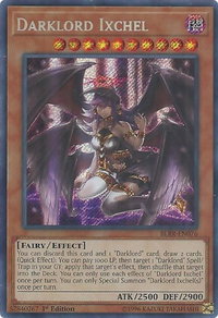 Darklord Ixchel - Battles of Legend: Relentless Revenge (BLRR) #BLRR-EN076 - Secret Rare YuGiOh Trading Card