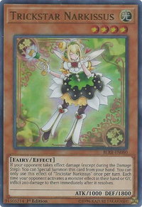 Trickstar Narkissus - Battles of Legend: Relentless Revenge (BLRR) #BLRR-EN080 - Ultra Rare YuGiOh Trading Card
