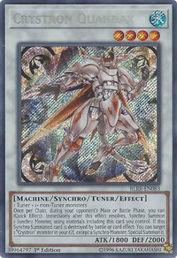 Crystron Quandax - Battles of Legend: Relentless Revenge (BLRR) #BLRR-EN083 - Secret Rare YuGiOh Trading Card