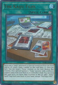 The Kaiju Files - Battles of Legend: Relentless Revenge (BLRR) #BLRR-EN091 - Ultra Rare YuGiOh Trading Card