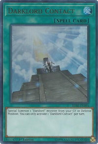 Darklord Contact - Battles of Legend: Relentless Revenge (BLRR) #BLRR-EN094 - Ultra Rare YuGiOh Trading Card