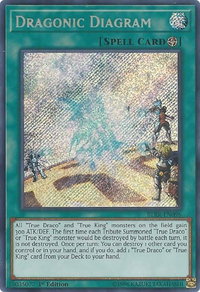 Dragonic Diagram - Battles of Legend: Relentless Revenge (BLRR) #BLRR-EN096 - Secret Rare YuGiOh Trading Card