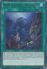 World Legacy Discovery - Battles of Legend: Relentless Revenge (BLRR) #BLRR-EN098 - Ultra Rare YuGiOh Trading Card