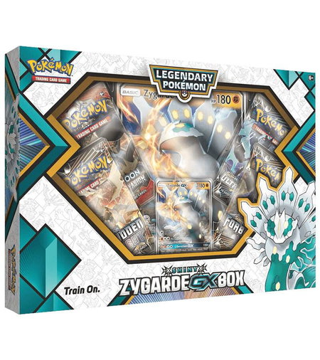 Shining Legends: Shiny Zygarde GX Box trading card from Shining Legends Shining Legends: Shiny Zygarde GX Box - Shining Legends Pokémon trading card