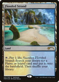 Flooded Strand - Unique and Miscellaneous Promos (UMP) #1 - Promo Magic: The Gathering Trading Card