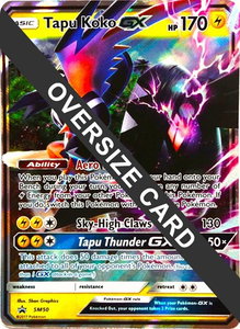 Tapu Koko GX - SM50 - Jumbo Cards (PR) #SM50 - Promo Pokémon Trading Card