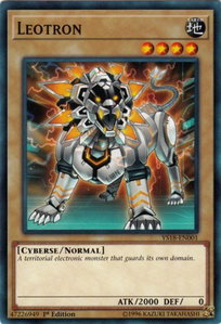 Leotron - Starter Deck: Codebreaker (YS18) #YS18-EN001 - Common / Short Print YuGiOh Trading Card