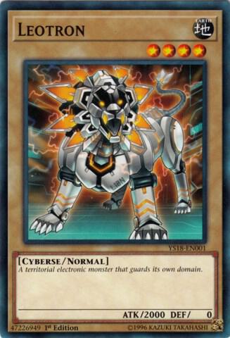 Leotron - Starter Deck: Codebreaker YuGiOh trading card