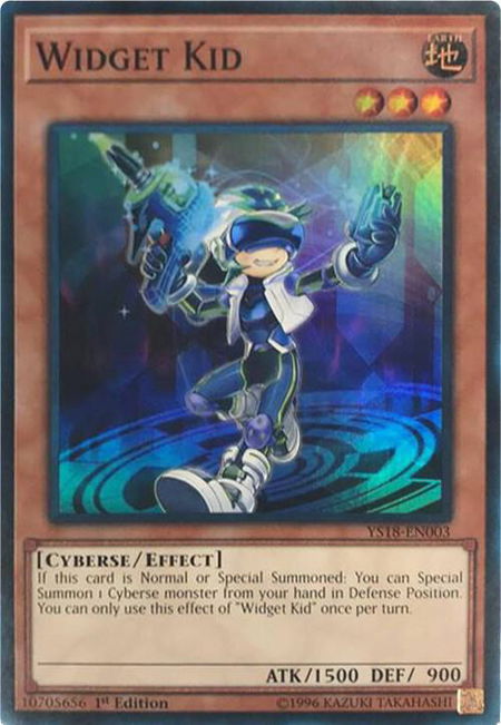 Widget Kid - Starter Deck: Codebreaker YuGiOh trading card