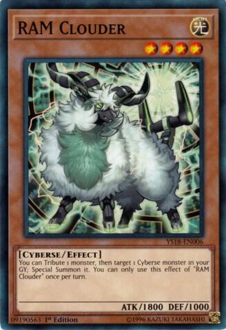 RAM Clouder - Starter Deck: Codebreaker YuGiOh trading card