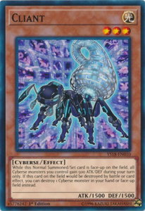 Cliant - Starter Deck: Codebreaker (YS18) #YS18-EN010 - Common / Short Print YuGiOh Trading Card
