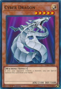 Cyber Dragon - Starter Deck: Codebreaker (YS18) #YS18-EN014 - Common / Short Print YuGiOh Trading Card