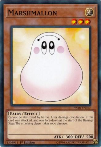 Marshmallon - Starter Deck: Codebreaker YuGiOh trading card