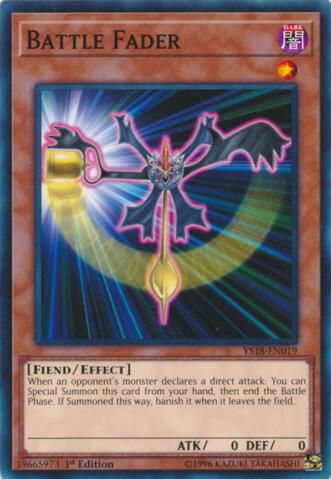 Battle Fader trading card from Starter Deck: Codebreaker Battle Fader - Starter Deck: Codebreaker YuGiOh trading card