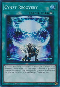 Cynet Recovery - Starter Deck: Codebreaker (YS18) #YS18-EN021 - Super Rare YuGiOh Trading Card
