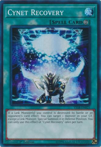 Cynet Recovery - Starter Deck: Codebreaker YuGiOh trading card