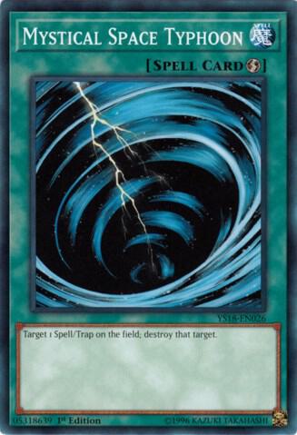 Mystical Space Typhoon - Starter Deck: Codebreaker YuGiOh trading card