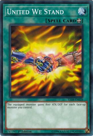 United We Stand - Starter Deck: Codebreaker YuGiOh trading card