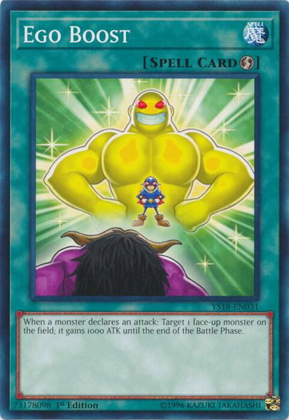 Ego Boost - Starter Deck: Codebreaker YuGiOh trading card