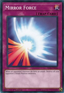 Mirror Force - Starter Deck: Codebreaker (YS18) #YS18-EN036 - Common / Short Print YuGiOh Trading Card