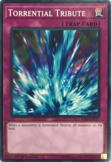 Torrential Tribute - Starter Deck: Codebreaker YuGiOh trading card