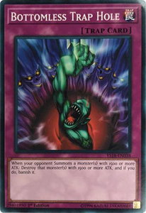 Bottomless Trap Hole - Starter Deck: Codebreaker (YS18) #YS18-EN038 - Common / Short Print YuGiOh Trading Card