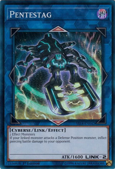Pentestag - Starter Deck: Codebreaker YuGiOh trading card