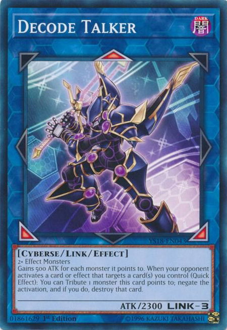 Decode Talker - Starter Deck: Codebreaker YuGiOh trading card
