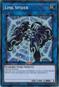 Link Spider - Starter Deck: Codebreaker (YS18) #YS18-EN044 - Common / Short Print YuGiOh Trading Card