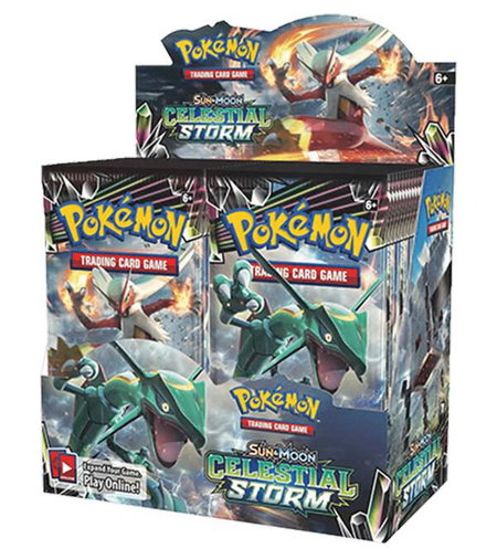 Celestial Storm Booster Box - SM - Celestial Storm Pokémon trading card