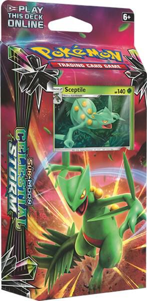 Celestial Storm Theme Deck - "Leaf Charge" [Sceptile] - SM - Celestial Storm Pokémon trading card