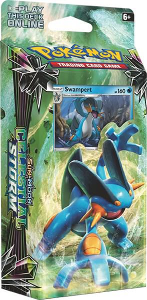 Celestial Storm Theme Deck - "Hydro Fury" [Swampert] - SM - Celestial Storm Pokémon trading card