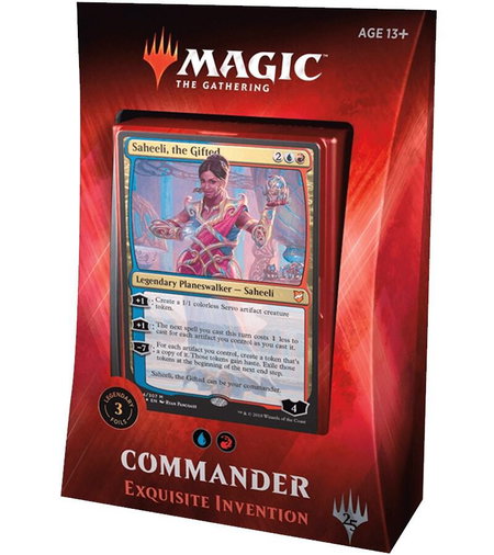Commander 2018 Deck - Exquisite Invention - Commander 2018 Magic: The Gathering trading card