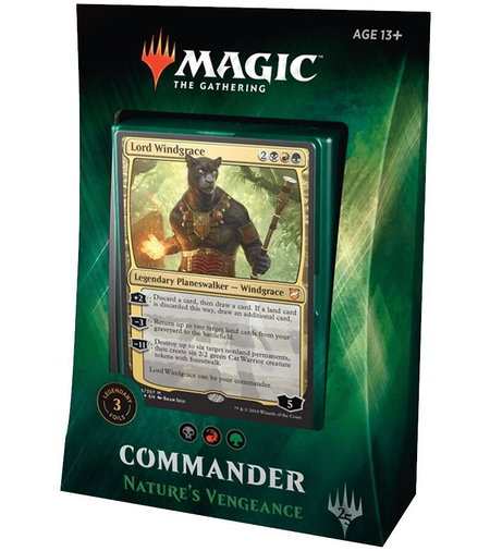 Commander 2018 Deck - Nature's Vengeance - Commander 2018 Magic: The Gathering trading card
