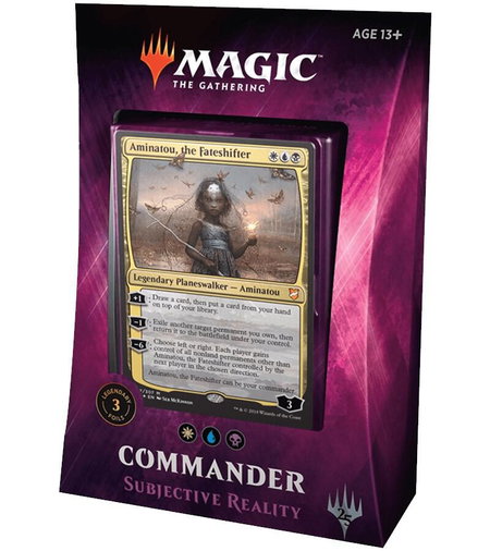 Commander 2018 Deck - Subjective Reality - Commander 2018 Magic: The Gathering trading card