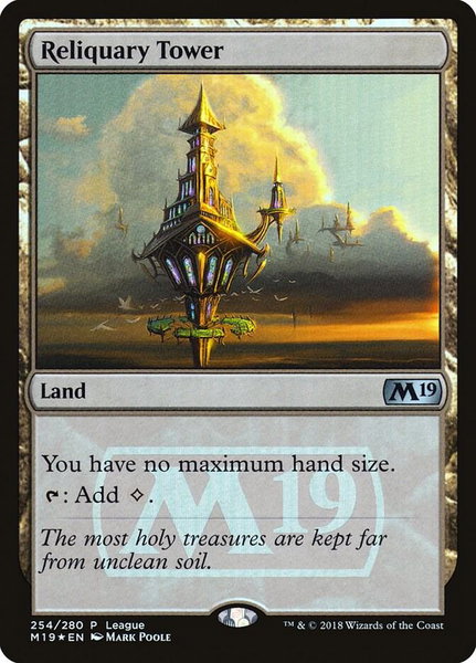 Reliquary Tower - League Promos Magic: The Gathering trading card