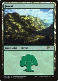 Forest (Alayna Danner) - Standard Showdown Promos (SSP) #5 - Promo Magic: The Gathering Trading Card