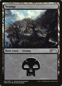 Swamp (Alayna Danner) - Standard Showdown Promos (SSP) #3 - Promo Magic: The Gathering Trading Card