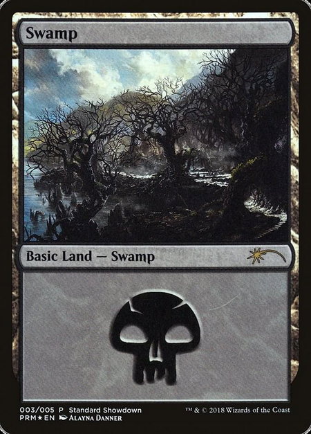 Swamp (Alayna Danner) - Standard Showdown Promos Magic: The Gathering trading card