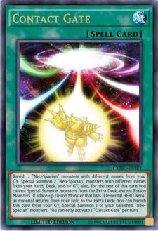Contact Gate (CYHO-ENSP1) trading card from Cybernetic Horizon Contact Gate (CYHO-ENSP1) - Cybernetic Horizon YuGiOh trading card