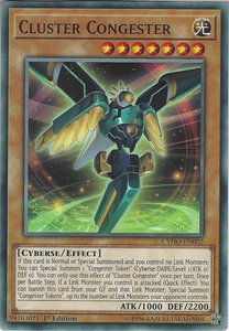 Cluster Congester - Cybernetic Horizon (CYHO) #CYHO-EN002 - Common / Short Print YuGiOh Trading Card