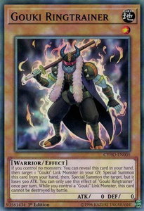 Gouki Ringtrainer - Cybernetic Horizon (CYHO) #CYHO-EN005 - Common / Short Print YuGiOh Trading Card